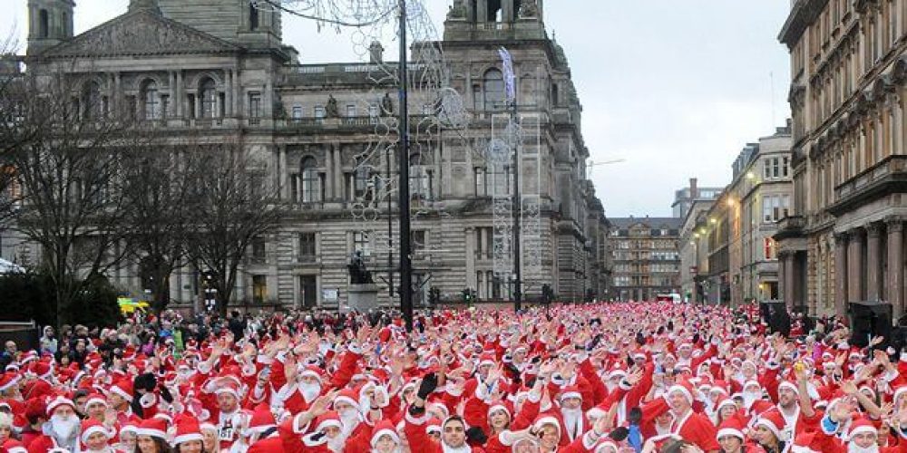 Glasgow Santa Dash